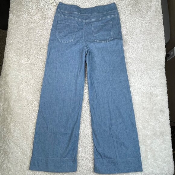 Pilcro and the Letterpress HR Wide Leg Trouser Jean Light Wash 30 NEW - Picture 3 of 13